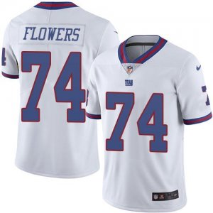 Jerseys Factory Cheap Nike Giants #74 Ereck Flowers White Men's