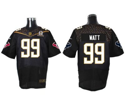 Jerseys Factory Cheap Nike Texans #99 J.J. Watt Black 2016 Pro B