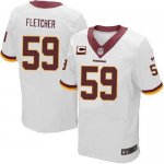 Jerseys Factory Cheap Nike Redskins #59 London Fletcher White Me