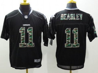Jerseys Factory Cheap Nike Cowboys #11 Cole Beasley Black Men's