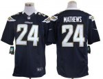 Jerseys Factory Cheap Nike Chargers #24 Ryan Mathews Navy Blue T