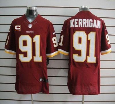Jerseys Factory Cheap Nike Redskins #91 Ryan Kerrigan Burgundy R