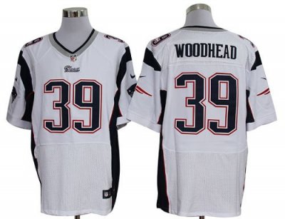 Jerseys Factory Cheap Nike Patriots #39 Danny Woodhead White Men
