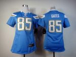 Jerseys Factory Cheap Nike Chargers #85 Antonio Gates Electric B