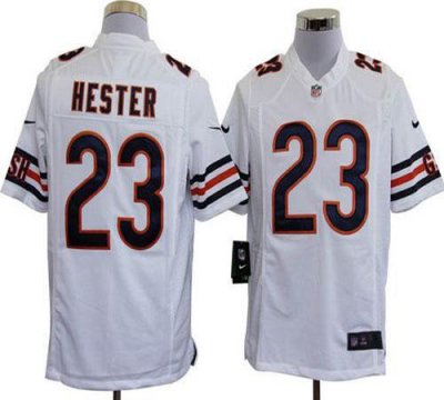 Jerseys Factory Cheap Nike Bears #23 Devin Hester White Men's Em