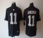 Jerseys Factory Cheap Nike Raiders #11 Sebastian Janikowski Blac