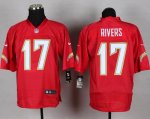 Jerseys Factory Cheap Nike Chargers #17 Philip Rivers Red Men's