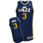 Jerseys Factory Cheap Revolution 30 Jazz #3 Trey Burke Navy Blue
