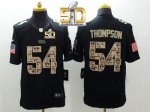 Jerseys Factory Cheap Nike Panthers #54 Shaq Thompson Black Supe