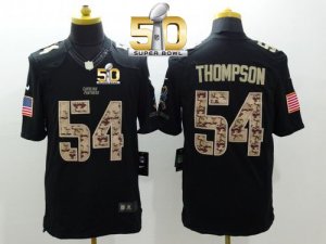 Jerseys Factory Cheap Nike Panthers #54 Shaq Thompson Black Supe
