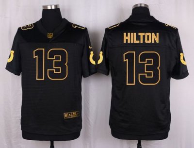 Jerseys Factory Cheap Nike Colts #13 T.Y. Hilton Black Men's Sti