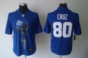 Jerseys Factory Cheap Nike Giants #80 Victor Cruz Royal Blue Tea