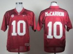 Jerseys Factory Cheap Crimson Tide #10 AJ McCarron Red 2012 SEC