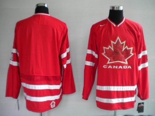 Jerseys Factory Cheap Team Canada 2010 Olympic Blank Embroidered