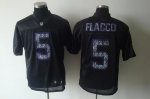 Jerseys Factory Cheap Sideline Black United Ravens #5 Joe Flacco