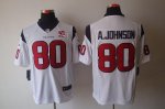 Jerseys Factory Cheap Nike Texans #80 Andre Johnson White With 1