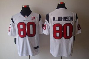 Jerseys Factory Cheap Nike Texans #80 Andre Johnson White With 1