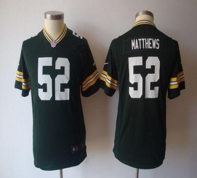 Jerseys Factory Cheap Nike Packers #52 Clay Matthews Green Team