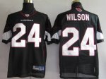 Jerseys Factory Cheap Cardinals #24 Adrian Wilson Black Stitched