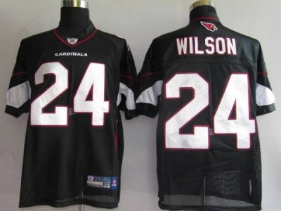Jerseys Factory Cheap Cardinals #24 Adrian Wilson Black Stitched