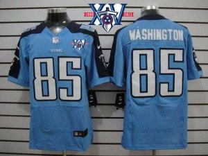 Jerseys Factory Cheap Nike Titans #85 Nate Washington Light Blue