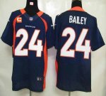 Jerseys Factory Cheap Nike Broncos #24 Champ Bailey Navy Blue Al