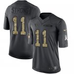 Jerseys Factory Cheap Nike Texans #11 Jaelen Strong Black Men's