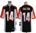 Jerseys Factory Cheap Nike Bengals #14 Andy Dalton Black Team Co