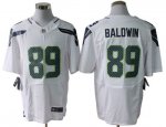 Jerseys Factory Cheap Nike Seahawks #89 Doug Baldwin White Men's