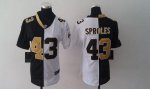 Jerseys Factory Cheap Nike Saints #43 Darren Sproles Black/White