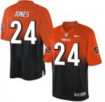 Jerseys Factory Cheap Nike Bengals #24 Adam Jones Orange/Black M
