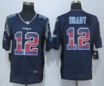 Jerseys Factory Cheap Nike Patriots #12 Tom Brady Navy Blue Team