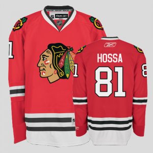 Jerseys Factory Cheap Blackhawks #81 Marian Hossa Embroidered Re