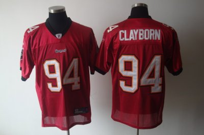 Jerseys Factory Cheap Buccaneers #94 Adrian Clayborn Red Stitche