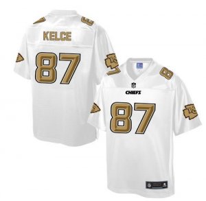 Jerseys Factory Cheap Nike Chiefs #87 Travis Kelce White Men's N