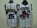 Jerseys Factory Cheap Raptors #15 Vince Carter White Swingman St