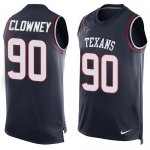 Jerseys Factory Cheap Nike Texans #90 Jadeveon Clowney Navy Blue