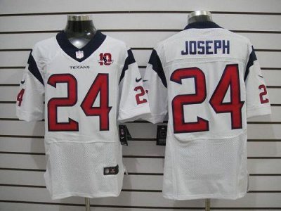 Jerseys Factory Cheap Nike Texans #24 Johnathan Joseph White Wit
