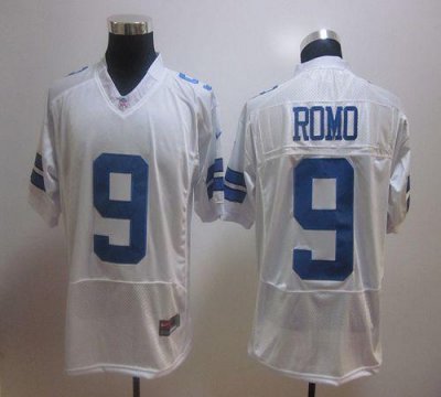 Jerseys Factory Cheap Nike Cowboys #9 Tony Romo White Stitched N