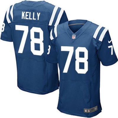Jerseys Factory Cheap Nike Colts #78 Ryan Kelly Royal Blue Team