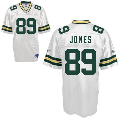 Jerseys Factory Cheap Packers #89 James Jones White Stitched NFL