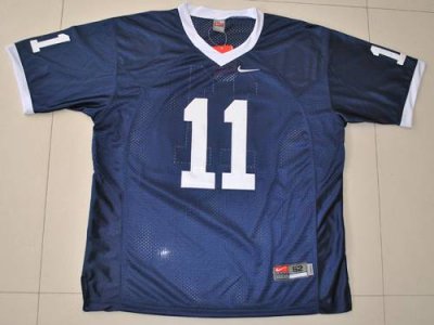 Jerseys Factory Cheap Nittany Lions #11 Navy Blue Embroidered NC