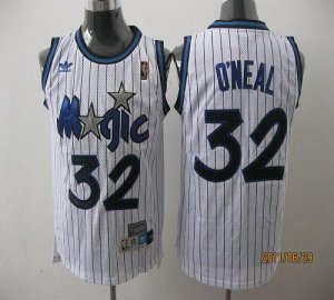 Jerseys Factory Cheap Magic #32 Shaquille O'Neal Stitched White
