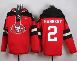 Jerseys Factory Cheap Nike 49ers #2 Blaine Gabbert Red Player Pu