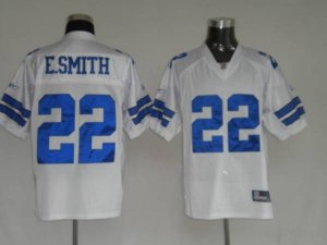 Jerseys Factory Cheap Cowboys #22 Emmitt Smith White Stitched NF