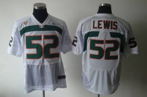 Jerseys Factory Cheap Hurricanes #52 Ray Lewis White Embroidered