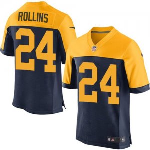 Jerseys Factory Cheap Nike Packers #24 Quinten Rollins Navy Blue