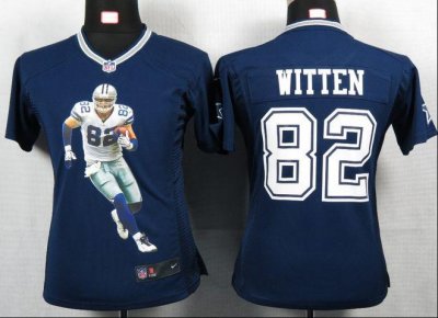 Jerseys Factory Cheap Nike Cowboys #82 Jason Witten Navy Blue Te