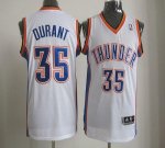 Jerseys Factory Cheap Thunder #35 Kevin Durant White Revolution
