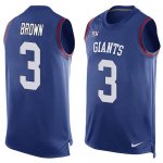 Jerseys Factory Cheap Nike Giants #3 Josh Brown Royal Blue Team